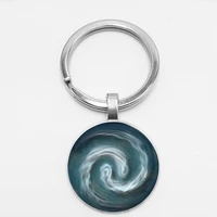 fashion final yin and yang qi zong pendant key chain fashion glass jewel pendant accessories ornaments to map custom