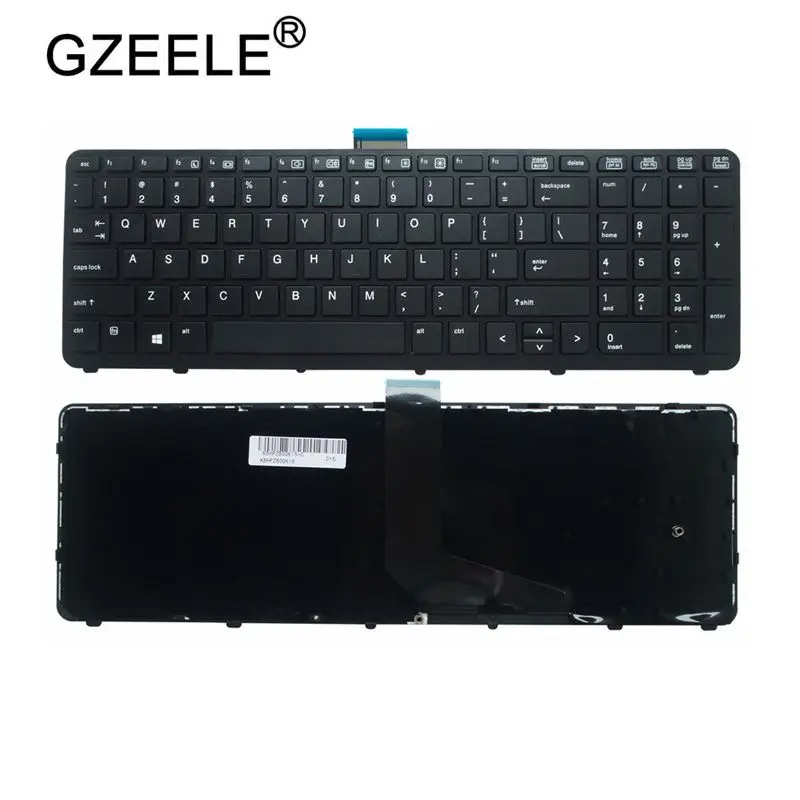 Новая английская клавиатура для ноутбука HP GZEELE ZBOOK 15 G1 G2 17 JP/RO/Ru/UI/US Black|Клавиатуры
