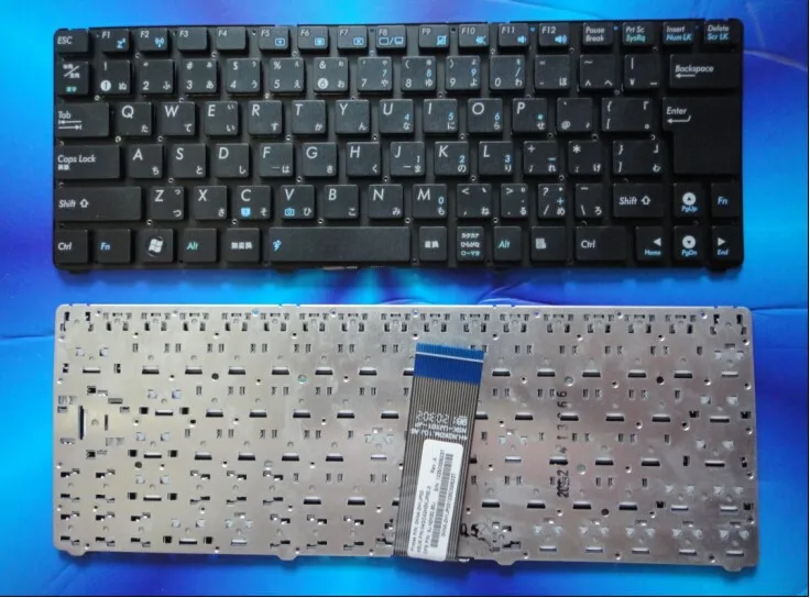 100% новая и оригинальная японская клавиатура Eee PC 1225C 1225B 1215B 1215T 1215N UL20 1201HA U24E Черная