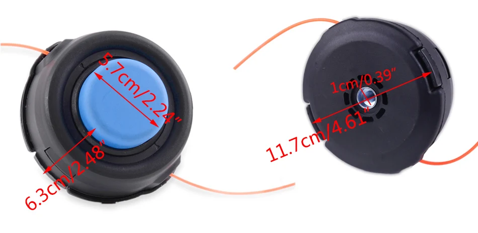 LETAOSK T35 Tap Advance Bump триммерная головка двойная линия подходит для Husqvarna 224L 225L 232L 240 322L 326L 327LS 430LS