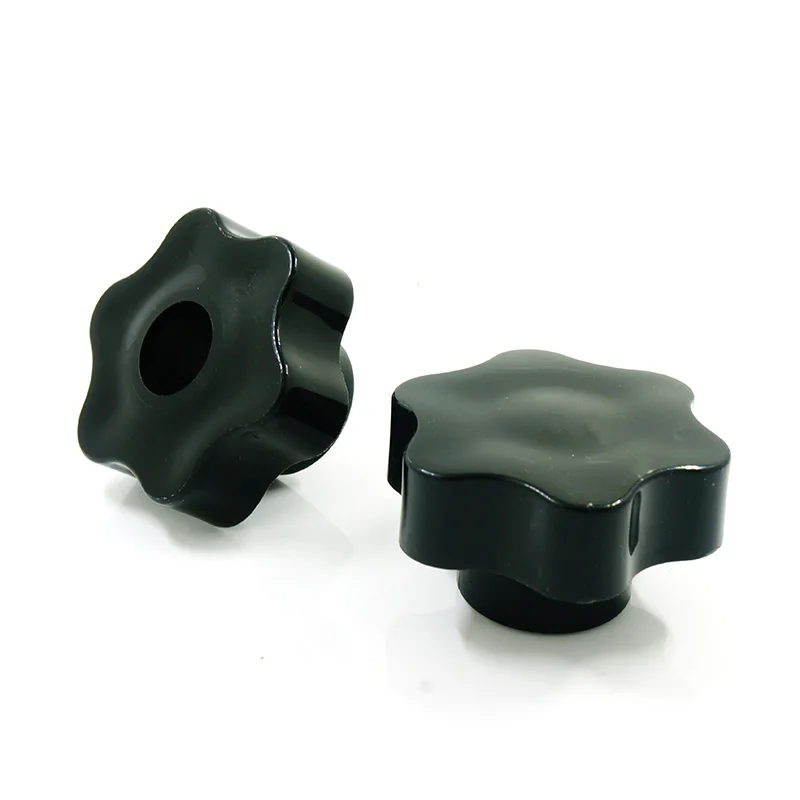 LUCHANG M5 32# сливовый бакелит ручная затяжка гайки ручка Женская резьба звезда Механический черный замок Гайка Зажимная ручка