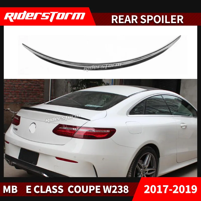 Для Mercedes E Class W238 спойлер из углеродного волокна заднего багажника крыла 2017-2019