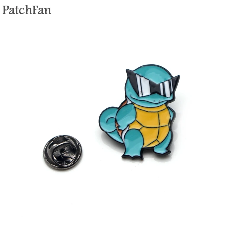 Patchfan Карманный Монстр цинк металлический Узелок Значки для рубашки Сумка Одежда Кепка рюкзак броши для обуви значки медали A1599 - Цвет: 5