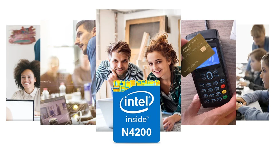 MINIX NEO N42C-4 ТВ коробка официальный Windows 10 Pro 64-bit Мини ПК 4G/32G Gigabit WI-FI USB3.0 Pentium N4205 Смарт ТВ коробка