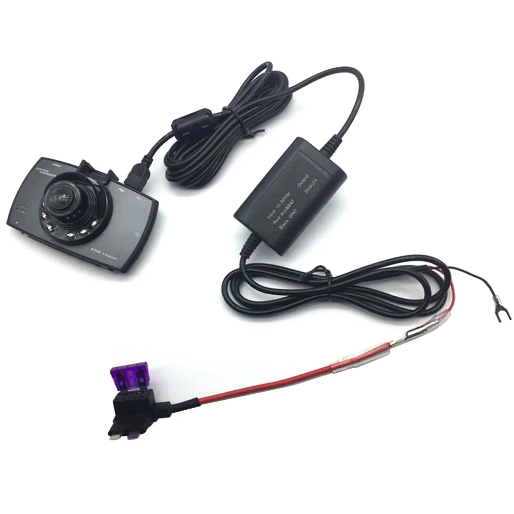 12 V-24 V To 5 Зарядное устройство 5-контактный кабель видеокамеры мини аксессуары с USB