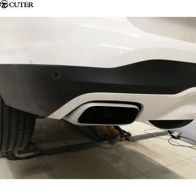 Комплект для кузова автомобиля F25 X3 F26 X4 диффузор заднего бампера выхлопная труба