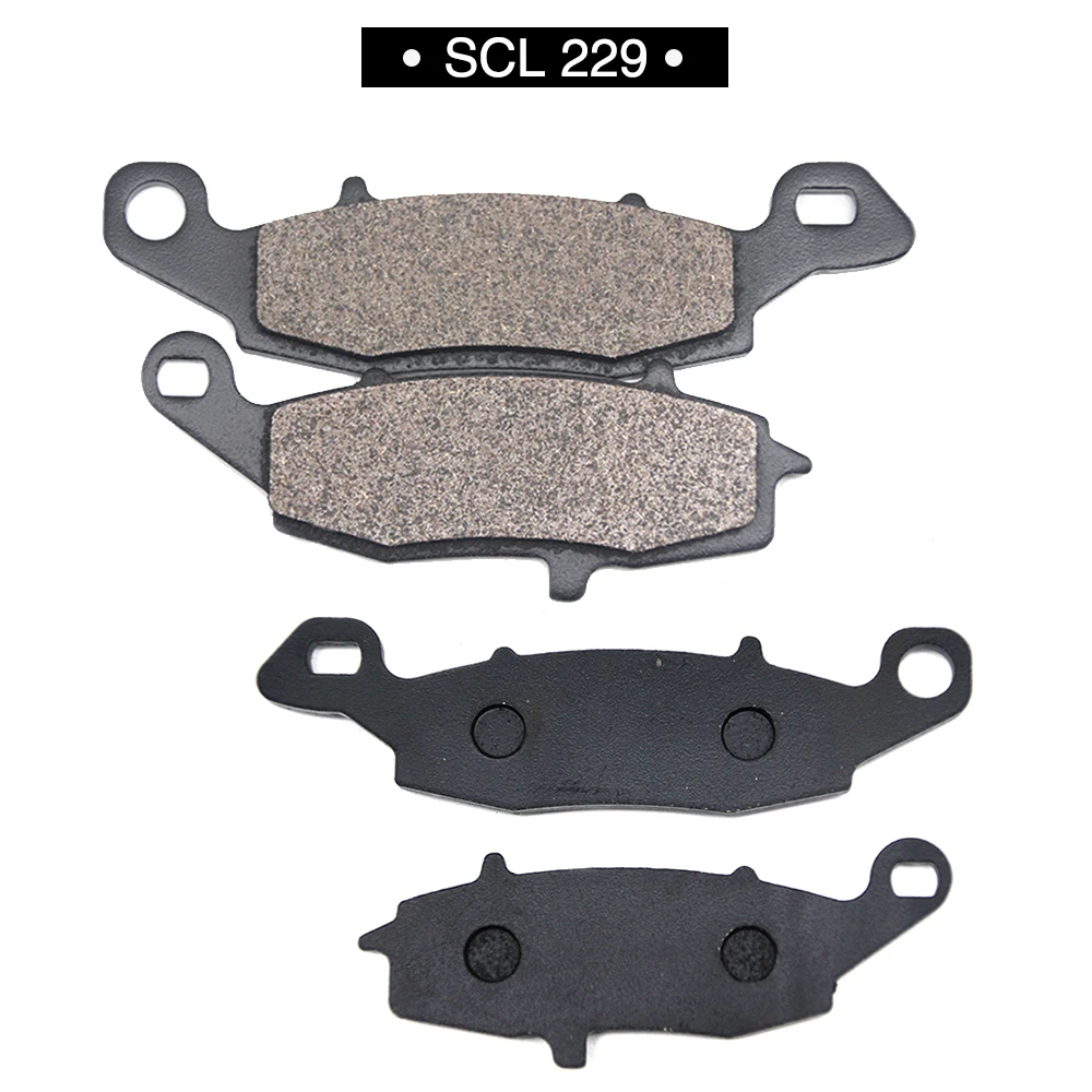 Передние и задние тормозные колодки для мотоцикла ZSDTRP KAWASAKI KLE 650 KLE650 Versys 07-13 ER6F 06-13