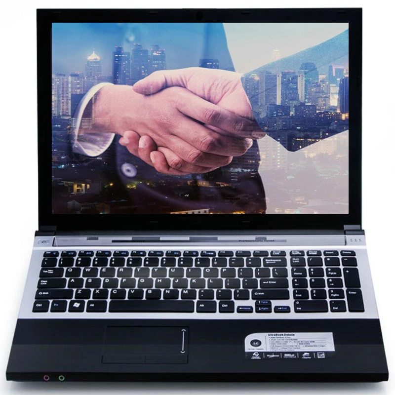8G RAM 240G SSD 750GB HDD 15.6inch LED Intel Core i7-5500U CPU Gaming Laptop Win 7/10 Notebook with DVD-RW WIFI Bluetooth