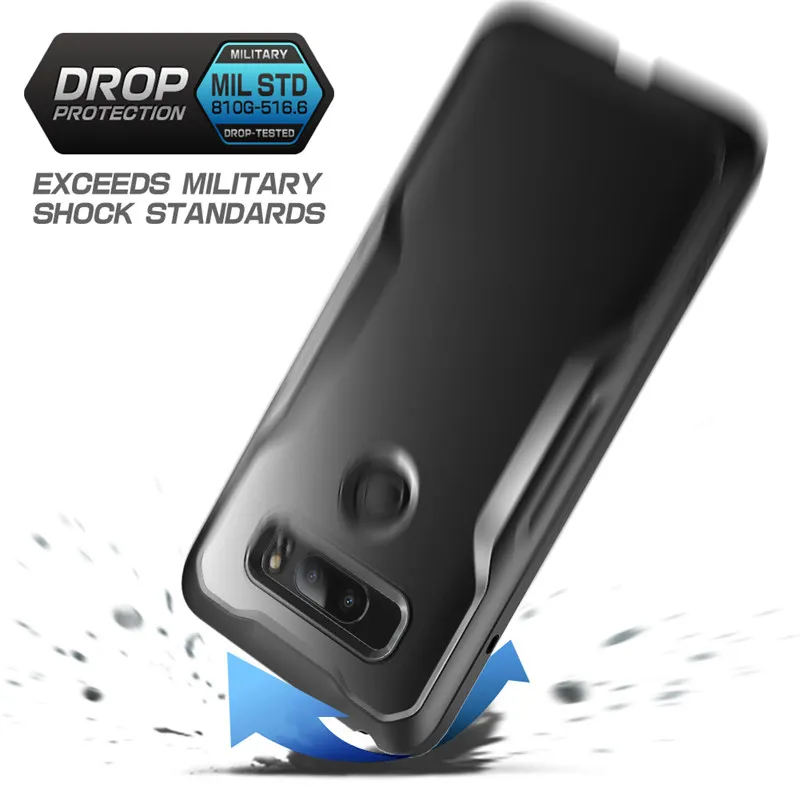 SUPCASE For LG V30 Case UB Series Premium Hybrid Protective Clear Frost TPU Bumper + PC Cover V30s Plus V35 ThinQ |