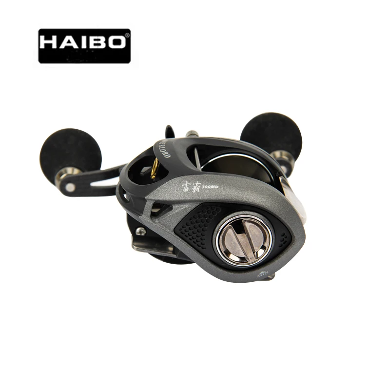Большая игра литье Рыболовная катушка Haibo Max Drag 8кг Baitcast 8B + RB 5 4: 1/243 г корпус из