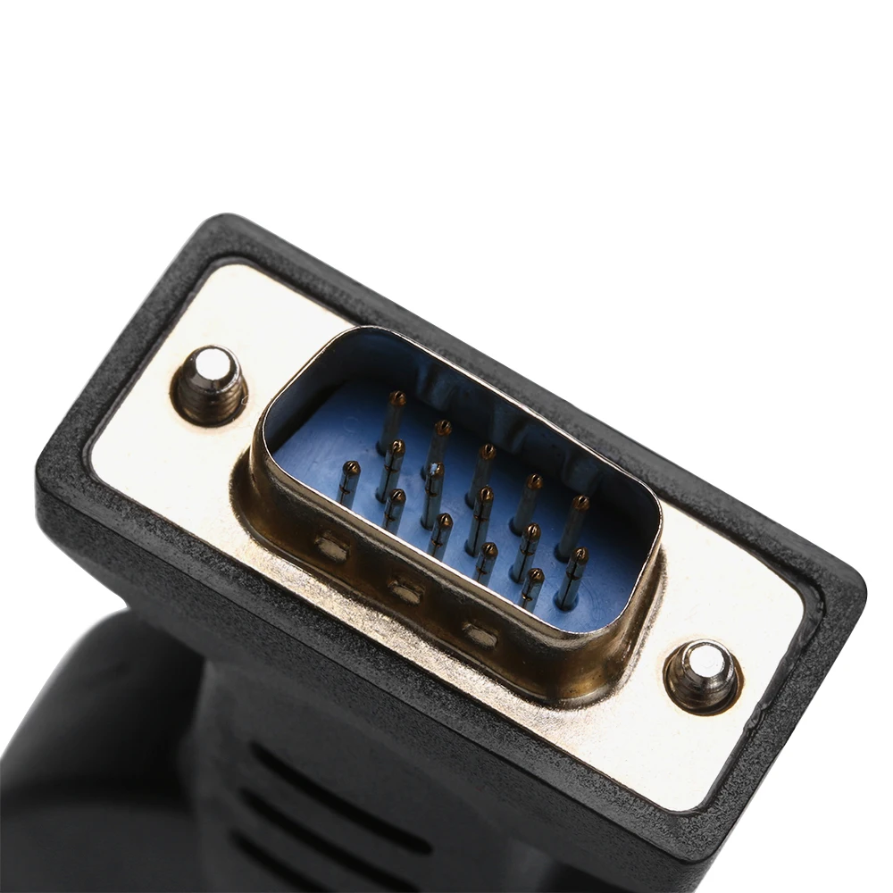 Новое поступление RCA VGA коннектор конвертер 3 RGB видео Женский в HD 15 Pin стиль
