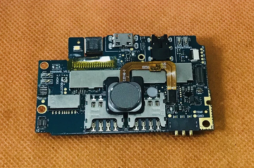 Б/у оригинальная материнская плата 2 Гб ОЗУ + 16 ПЗУ для doopro C1 Pro Quad Core HD бесплатная