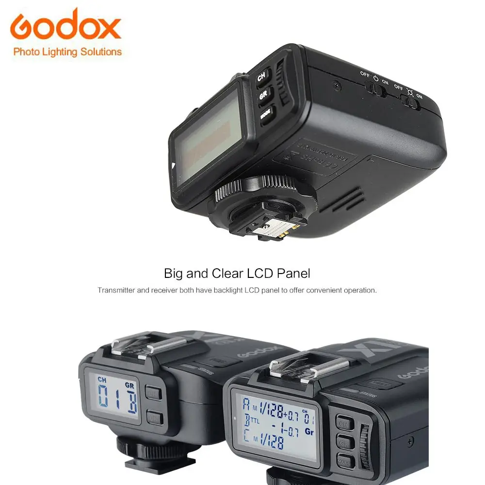 Godox x1t-s x1R-s приемник камеры триггеры передатчик 1/8000 s 2 4 г HSS Полностью Поддержка ttl