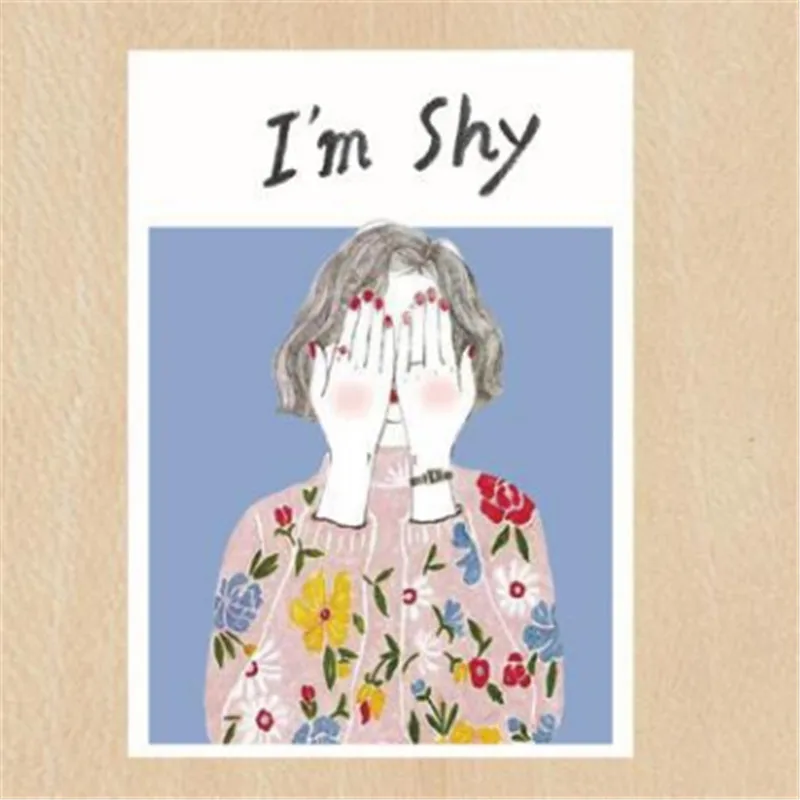 Цветочные нашивки для одежды 3d наклейки i'm shy girl Железный На переноске футболка