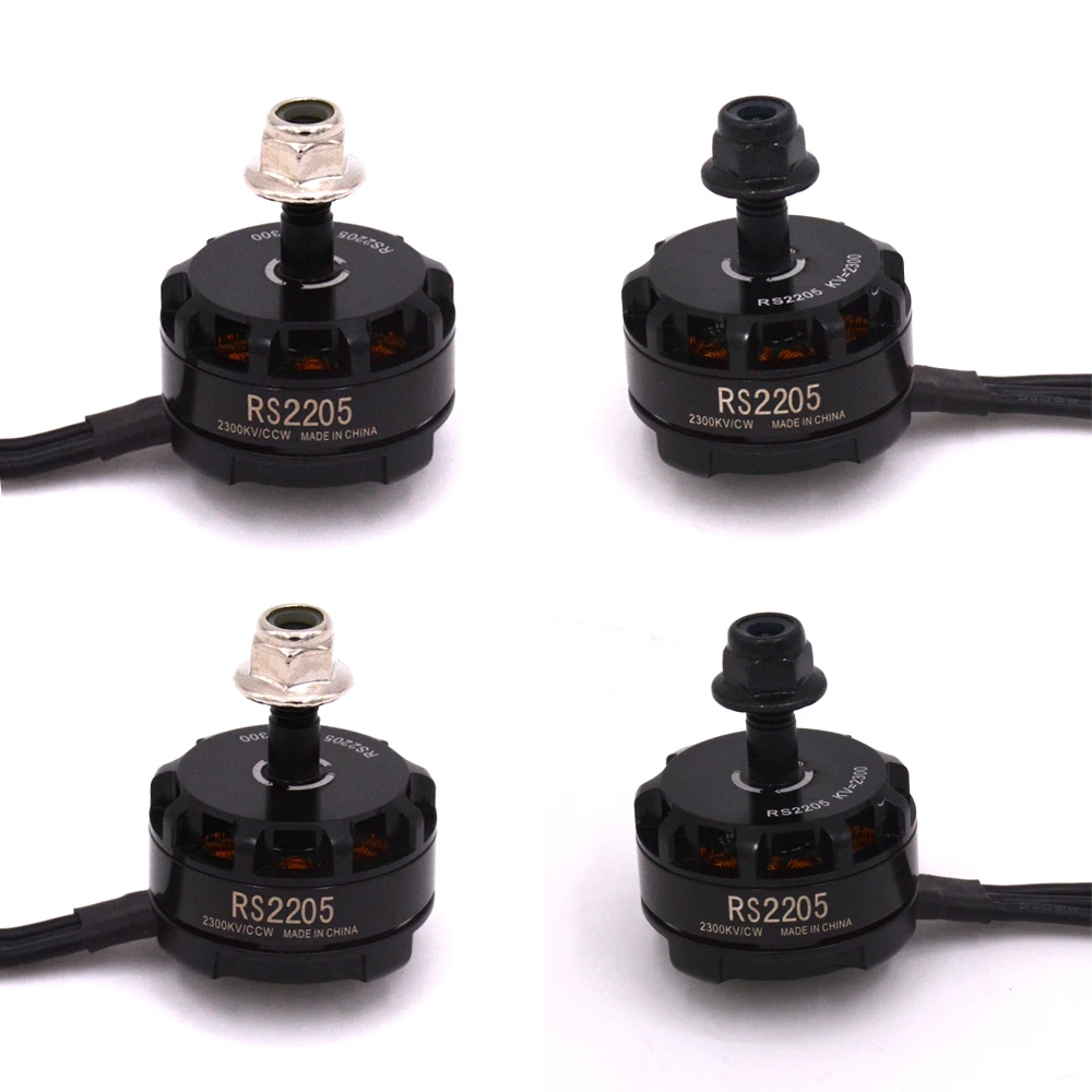 4x RS2205 2300KV CW & КНО Безщеточный для FPV Quad Racing ZMR250 QAV250 Mini Quadcopter лодочные моторы|motor