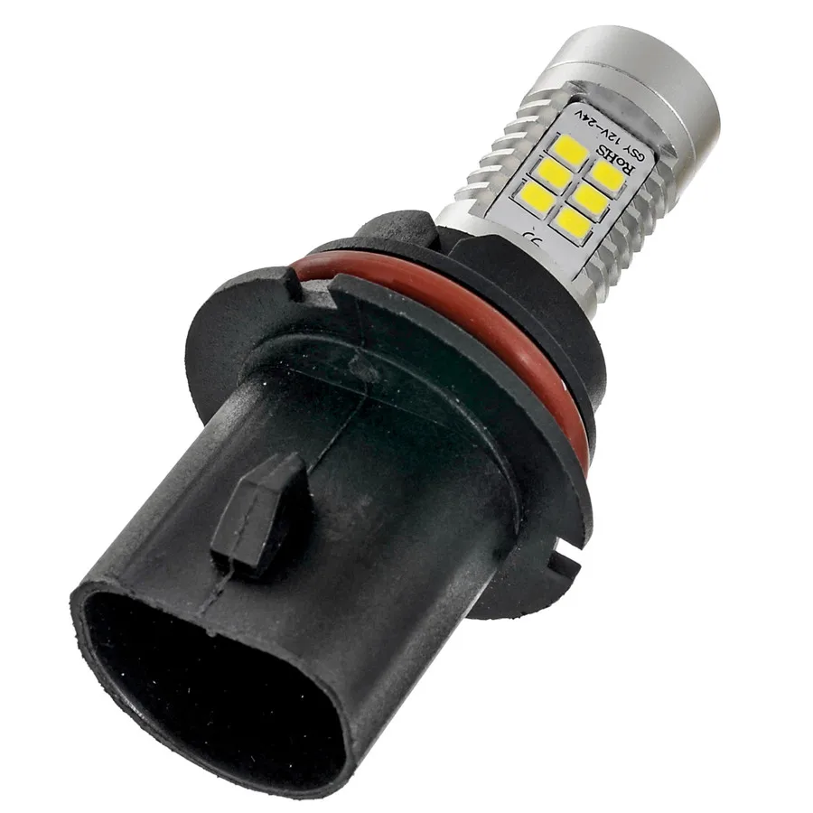 1 пара Автомобильные светодиодные лампы 9004 HB1 21 SMD 2538 DC12 в|Передние LED-фары для авто|