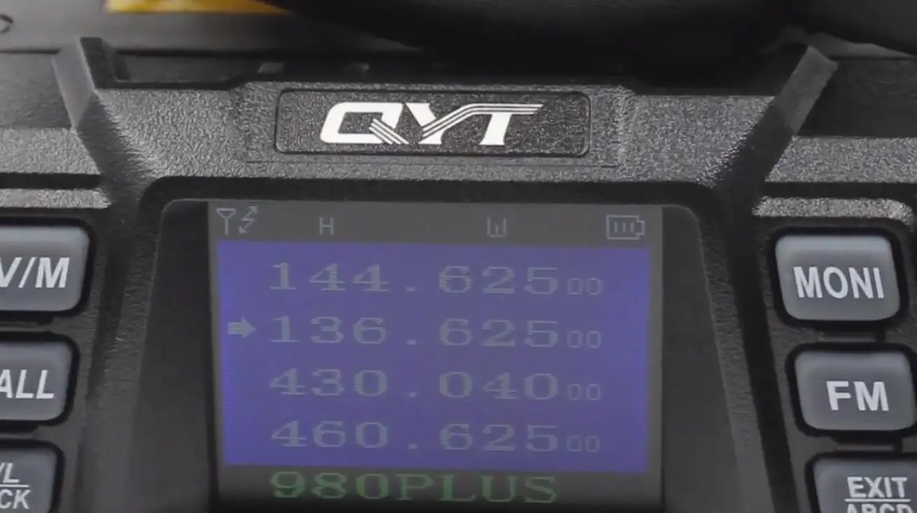 Двухдиапазонный QYT KT-980PLUS 136-174/400-470 МГц 75 Вт Мощный двухсторонний радио+ беспроводной микрофон динамик