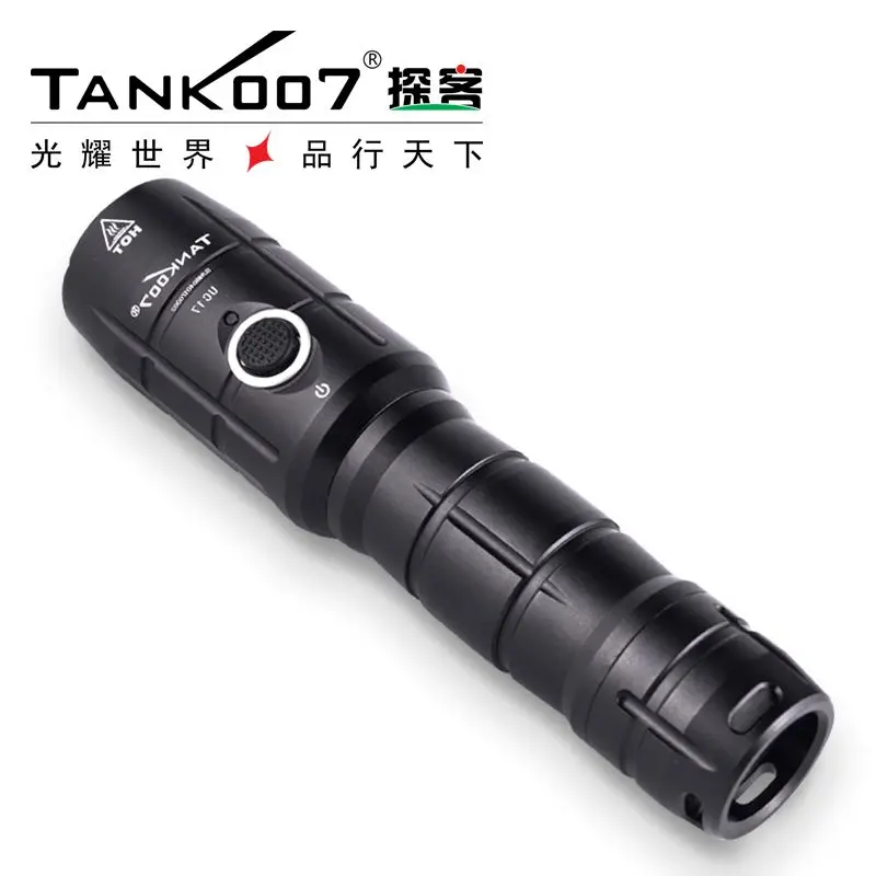 

Миниатюрный перезаряжаемый светодиодный фонарик TANK007 UC17, XM- L2 T6, 800 люмен, для кемпинга и поиска на аккумуляторе 18650