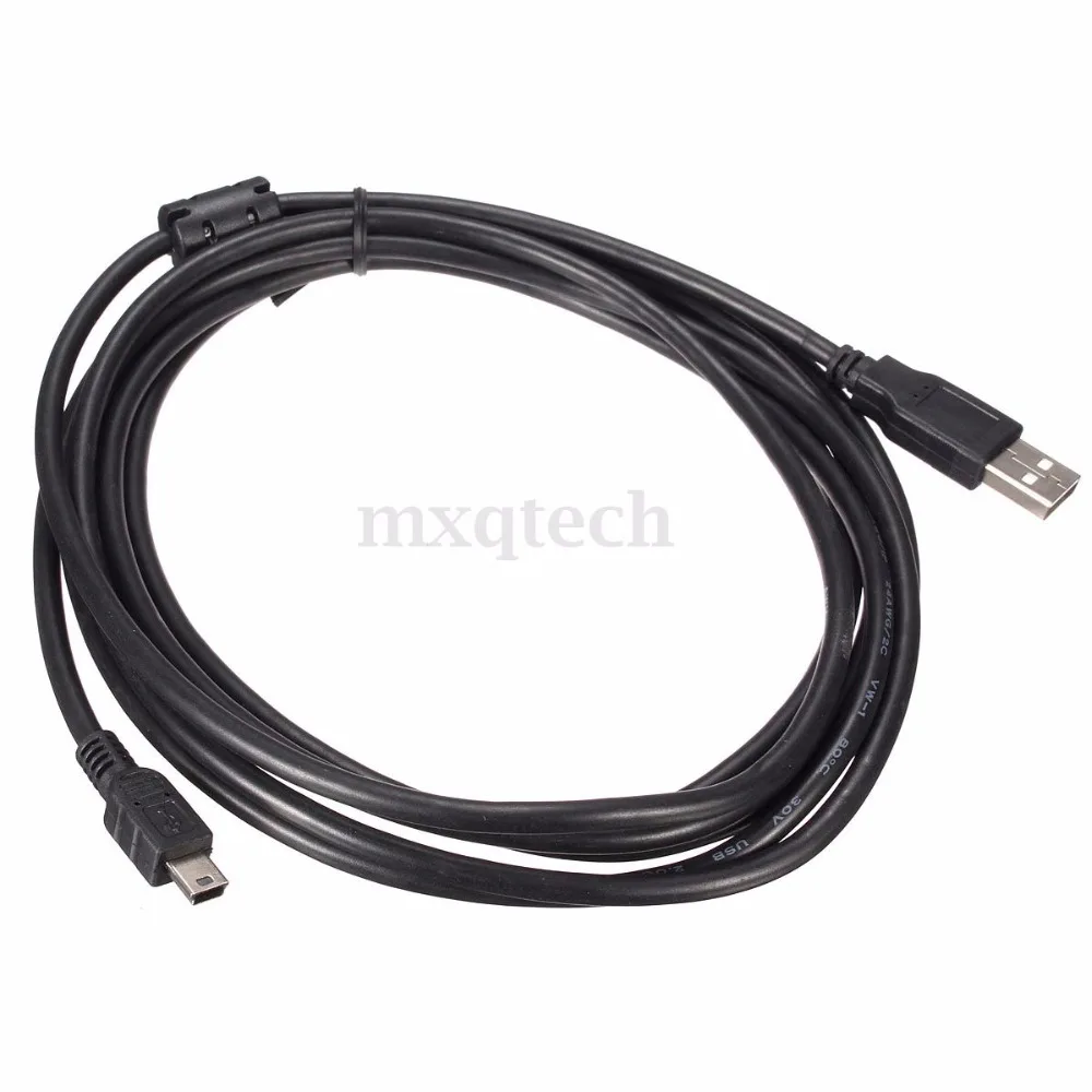 EDAL 10FT USB 2 0 кабель типа A к Mini B Мужской 5-контактный для передачи данных зарядный