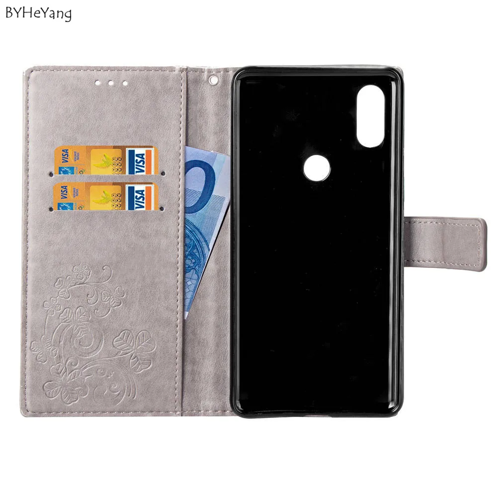Чехол BYHeYang для Xiaomi Mix 2 S Mix2s кожаный и силиконовый чехол с откидной крышкой