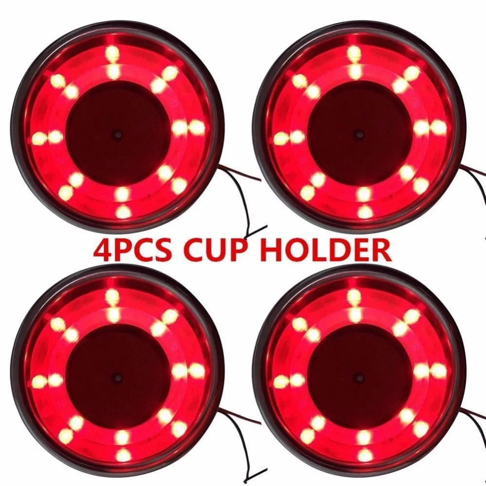 4 шт. подстаканники для напитков светодиодный в|cup drink holder|drink holderdrink cup holder |