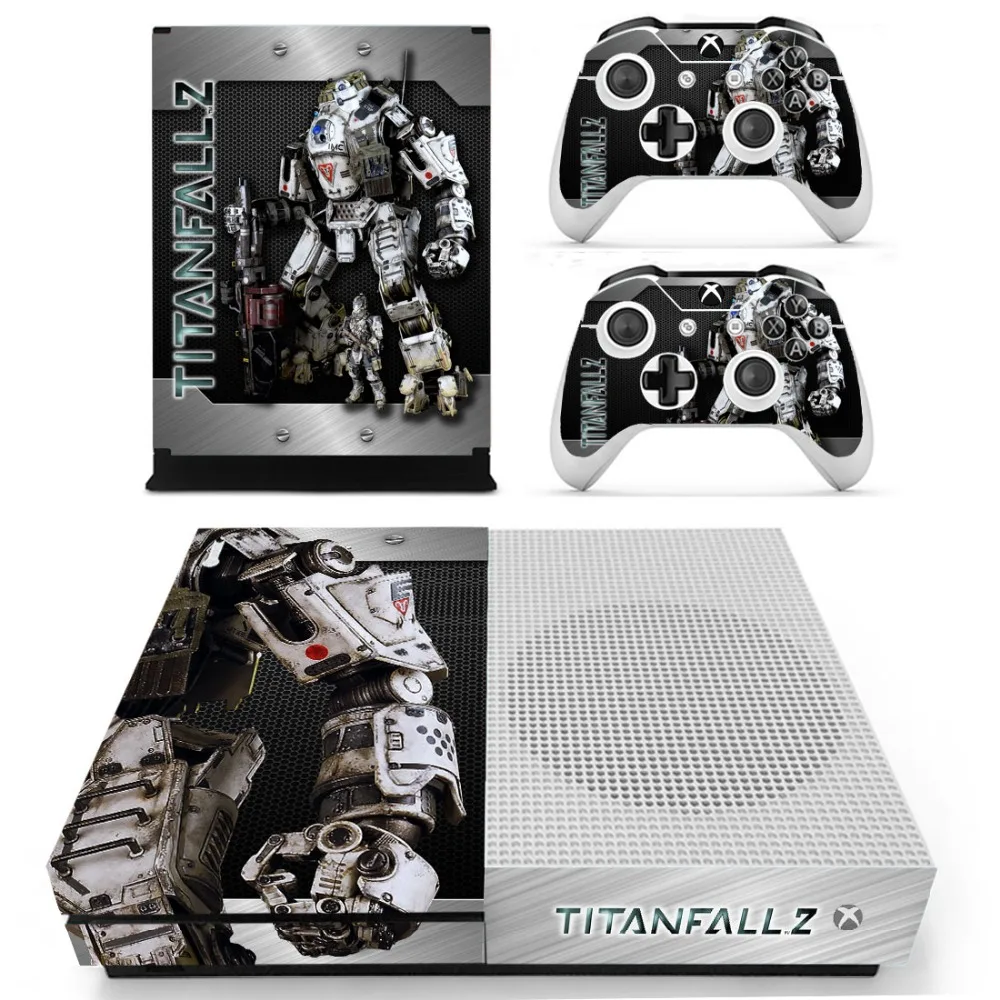 Наклейка Titanfall 2 для Xbox One S консоль и контроллеры Slim Skin Виниловая