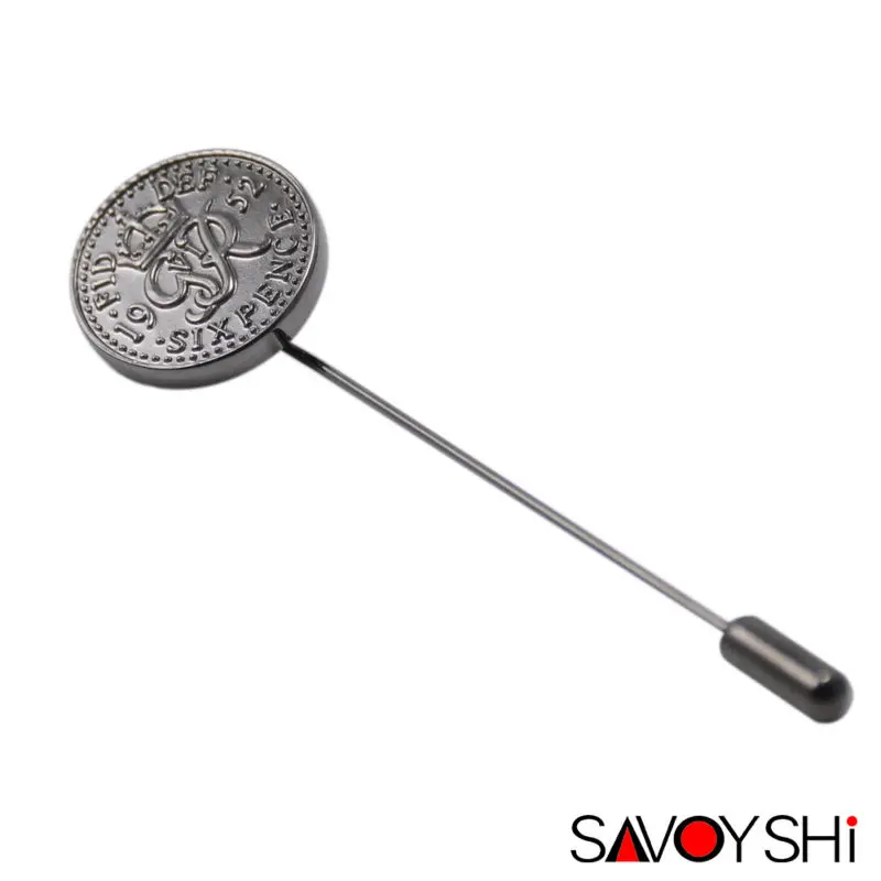 SAVOYSHI фирменный ювелирные изделия Для мужчин с лацканами булавки броши черный