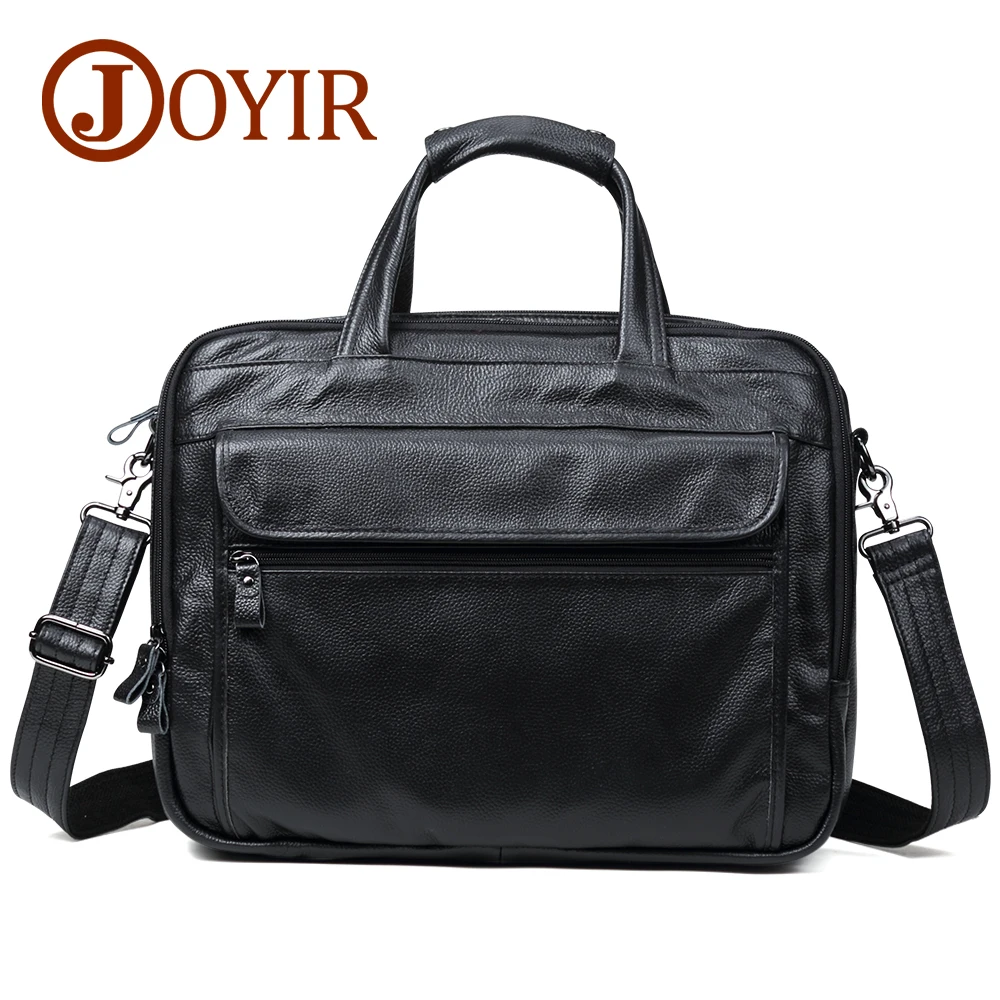 Men Bag Genuine Leather Messenger Briefcase Men's Laptop Single Handle-top Shoulder Bags for Handbag | Багаж и сумки