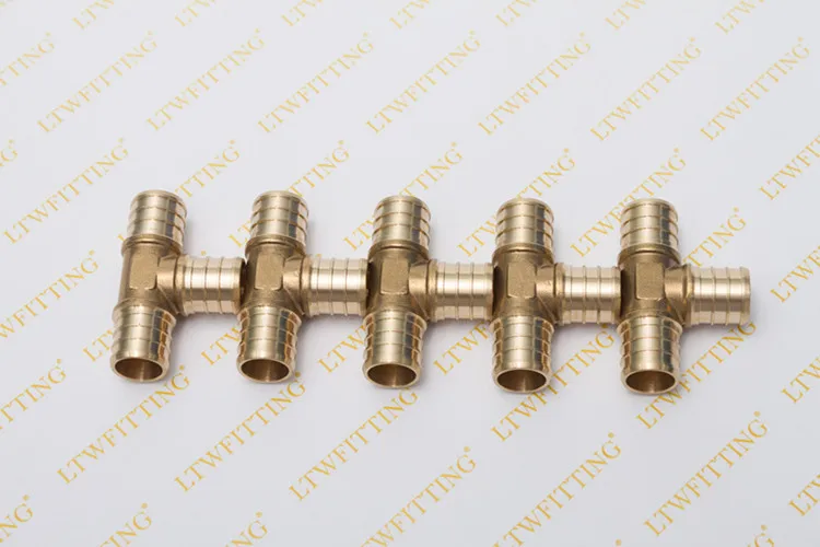 Тройники без свинца LTWFITTING 3/4 &quotx 3/4&quot x &quot латунный фитинг для обжимных труб из