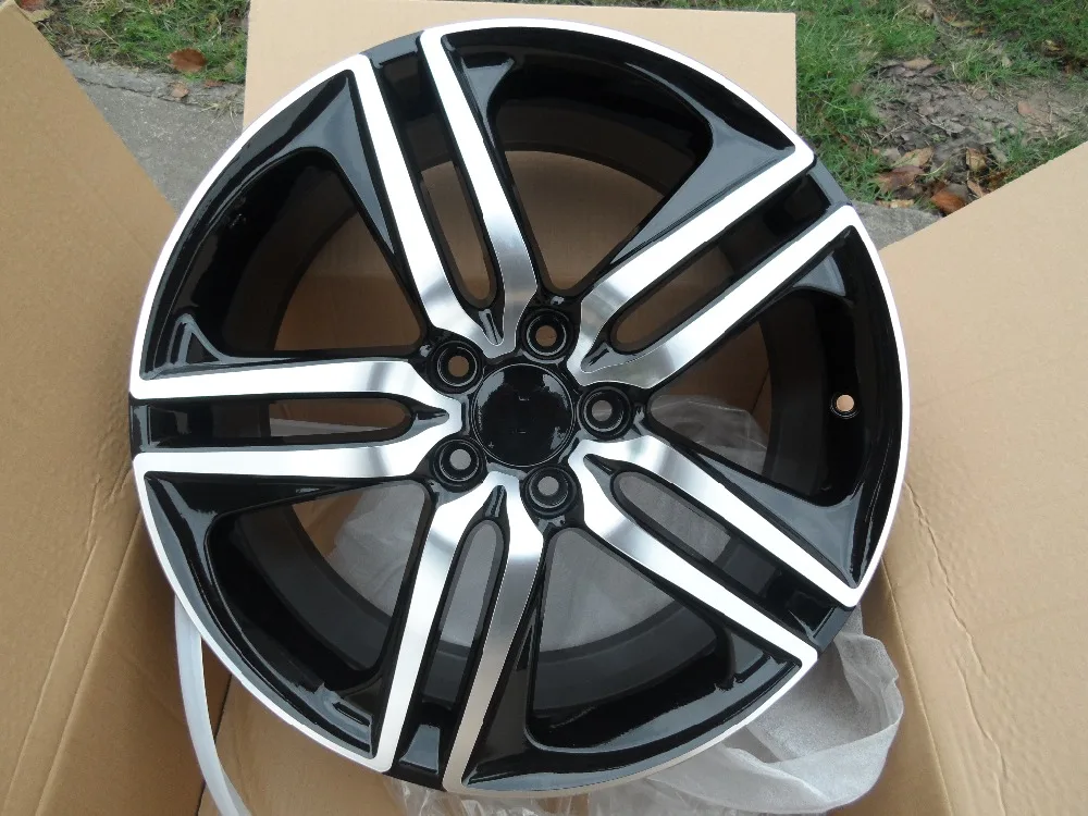 20x8 5 et 45 5x120 OEM Черная машина лицевой части сплава колесные диски W307 для вашего