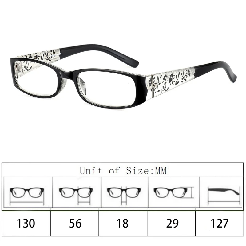 

New Reading Glasses Women Presbyopia Eyeglasses Spectacle Diopter Magnifier