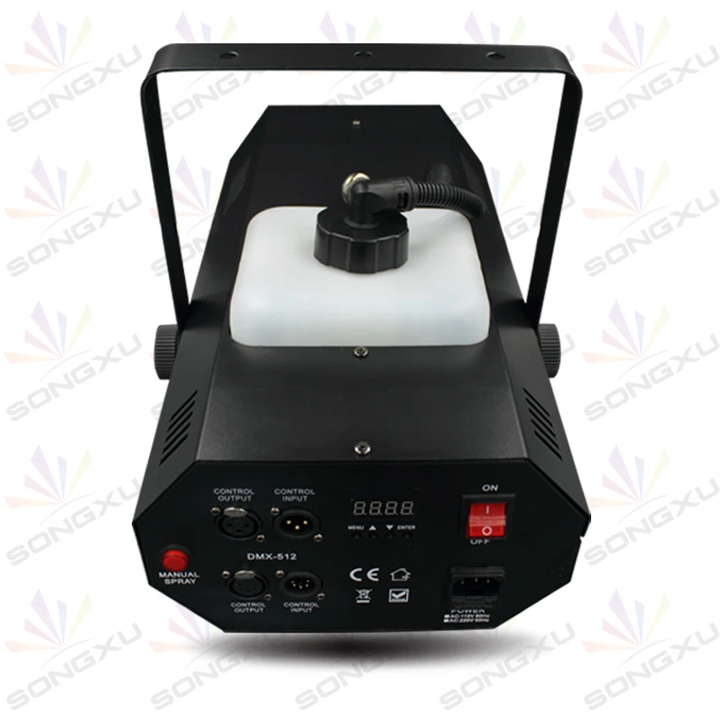 новый 2014 дым машины 1200w привело dmx для сценического оборудования генератор