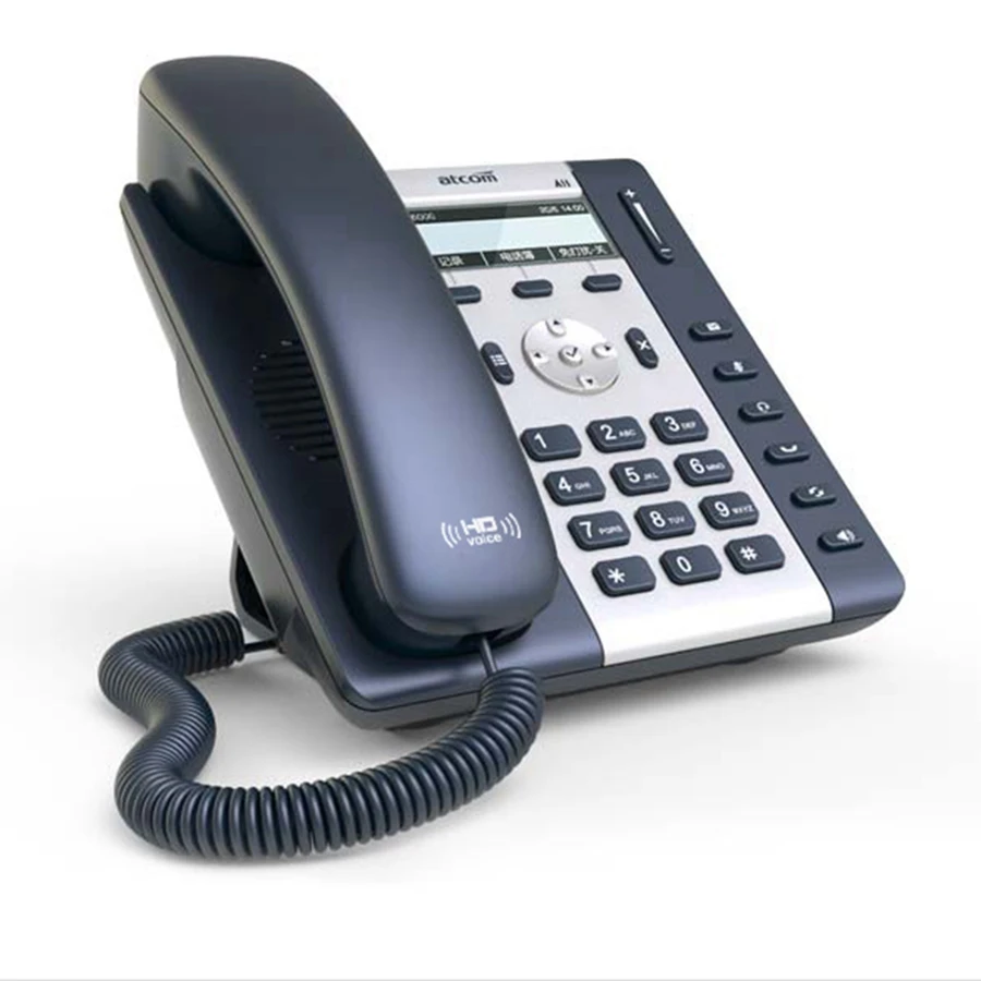 10 шт./партия ATCOM A10W беспроводной VOIP SIP телефон поддерживает 3 sip линии бизнес wifi IP
