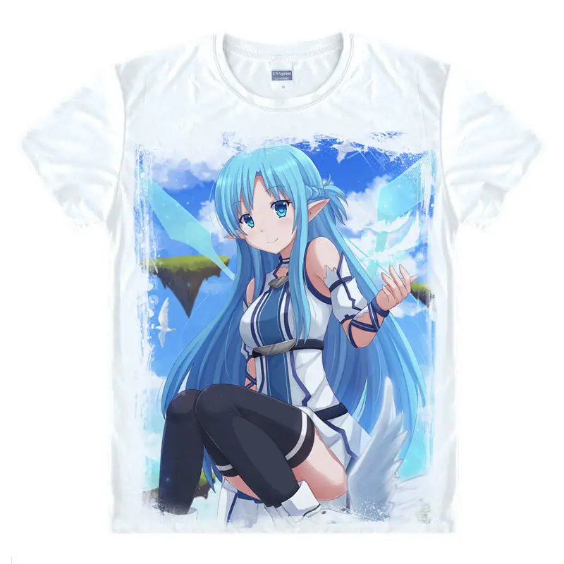 Обувь для вечеринки в Стиле косплей Sword Art Online футболка Asada рубашка крутые