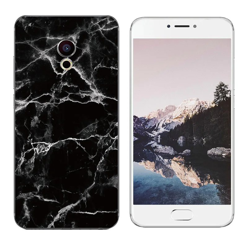 Чехол для Meizu Pro 6 с ботаническим принтом чехол Mx6 мягкий силиконовый из ТПУ Pro6 s