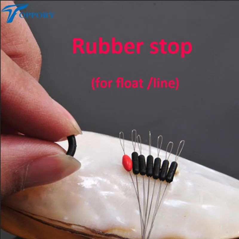5 упаковок/партия резиновые поплавковые ограничители Для лески|float stop|bobber stopperfishing