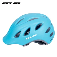 gub sturdy built cycling safety helmet w visor in mold ultralight 18 cavities quality pc eps mtb bike riding head protection