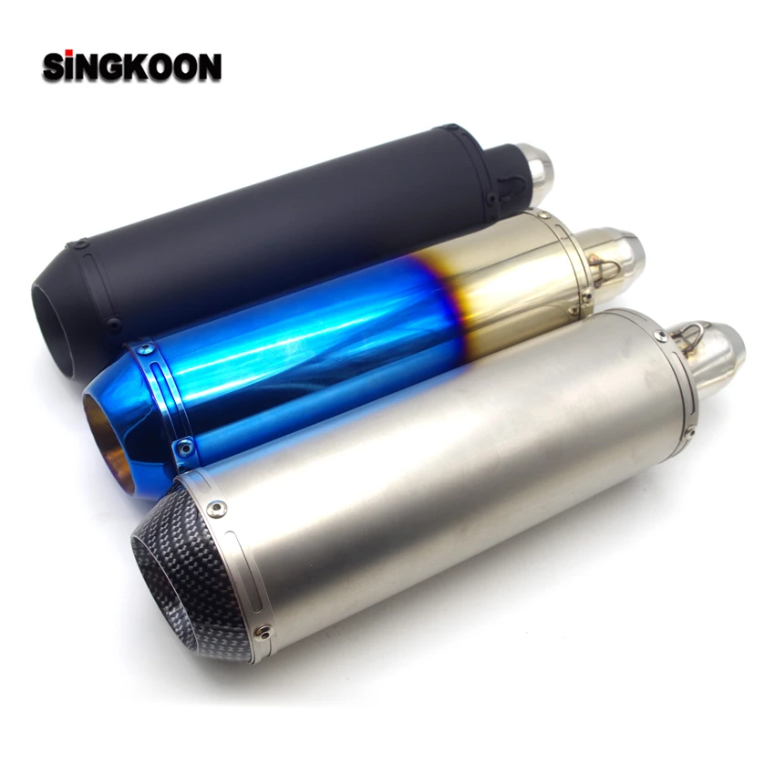 Новейшая 51 мм Универсальная выхлопная труба для мотоцикла scape moto silencieux Кафе racer