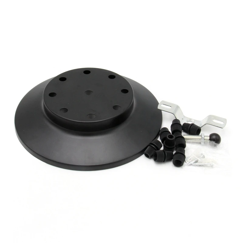 

Multi Metal Ceiling Rose Black Ceiling Canopy For Pendant Light Fixtures