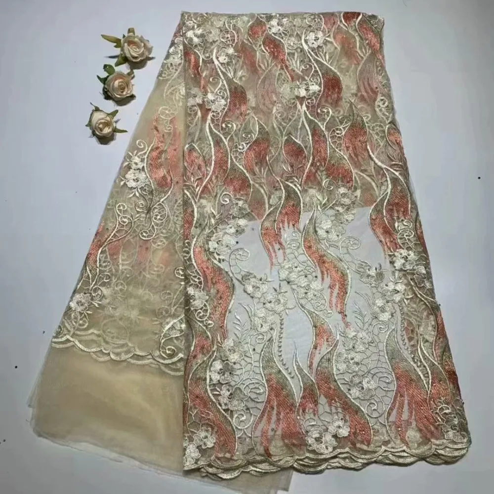 Новое поступление 2019 французский чистая кружевная ткань последнее нигерийское