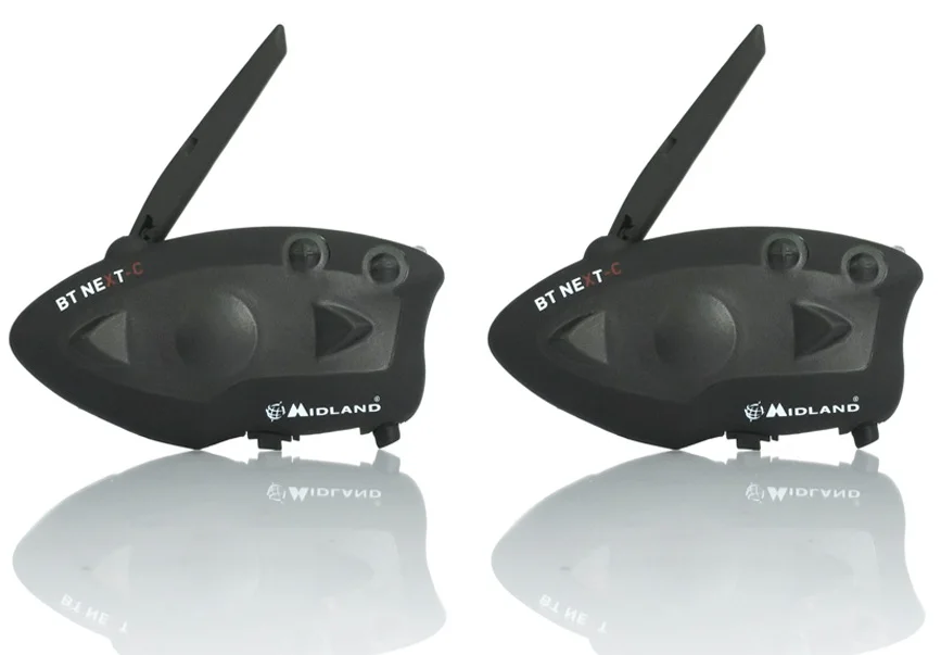 

Bluetooth-гарнитура для шлема MIDLAND BT NEXT 1600 м, 2 шт.
