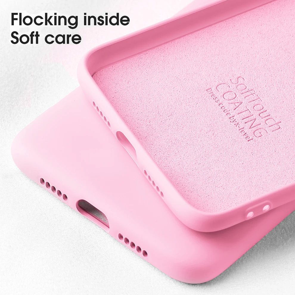 X-Level Liquid Silicone Case For Xiaomi Mi 9 Original Soft Baby Skin Feeling Micro Fiber Back Cover mi case mi9 |