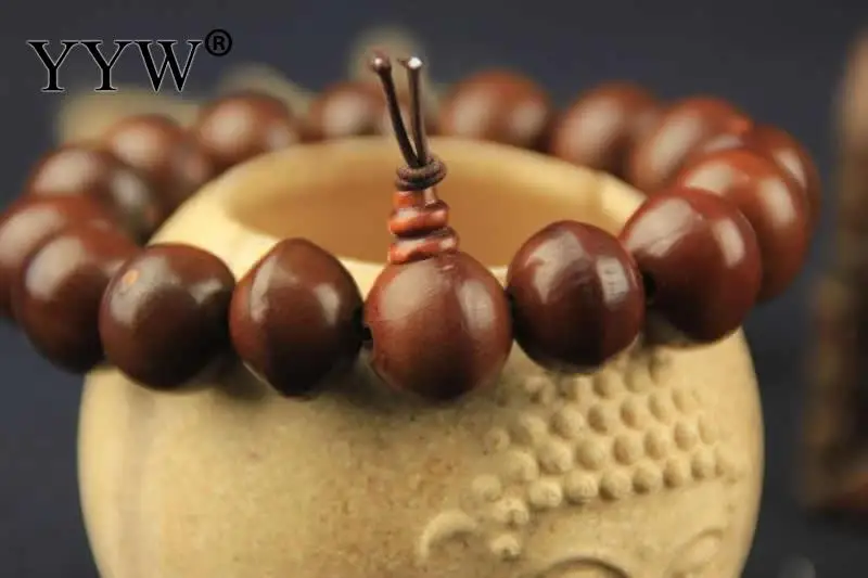 Натуральное солнце искусственные бусины Будда браслет четки деревянные