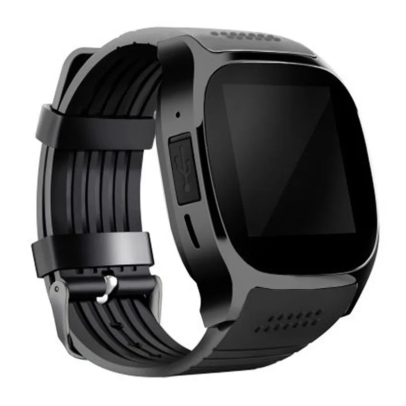 Умные часы T8 Bluetooth Поддержка камеры музыкальный плеер SIM TF карта синхронизация