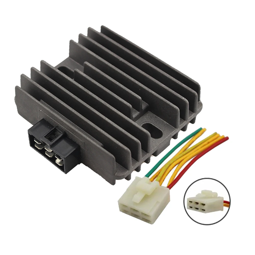 Регулятор напряжения для мотоциклов Kawasaki ZR400, ZR550, ZR750, Zephyr, ZZR400, ZZR600, ZXR250, ZR-7, ZR-7s, ZRX400, KLR650, 12 В