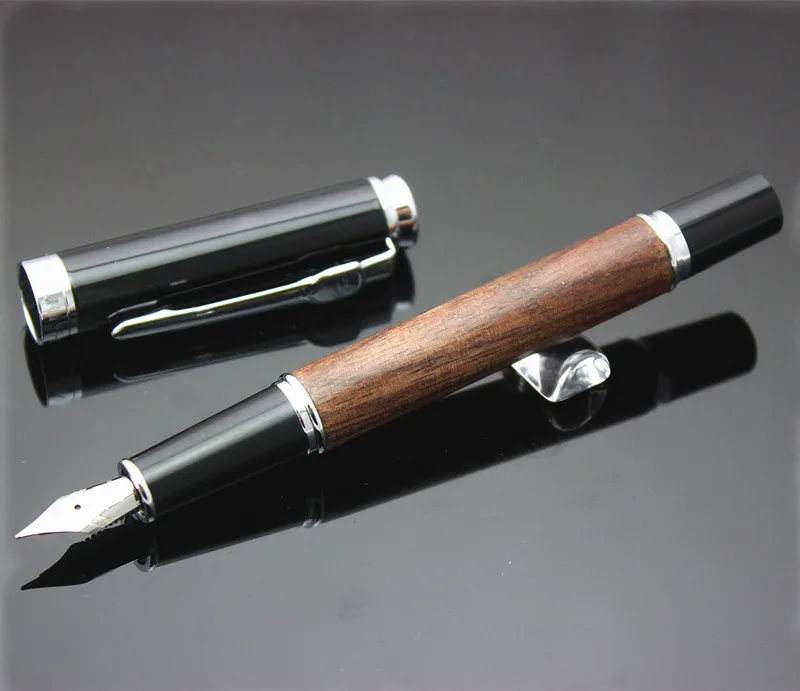 Jinhao Подарочная коробка деревянная авторучка бамбуковая ручка наборы фонтанов подарок на Рождество год свадебный подарок перо для человека рождественский подарок