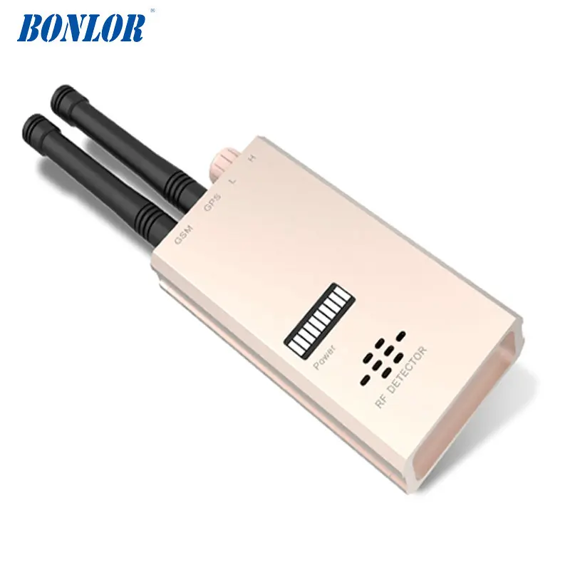 High Sensitivity Wireless Signal Transmitting Detector with GSM & GPS Dual Antenna for Anti-Wireless AV Tapping with Voice Alarm