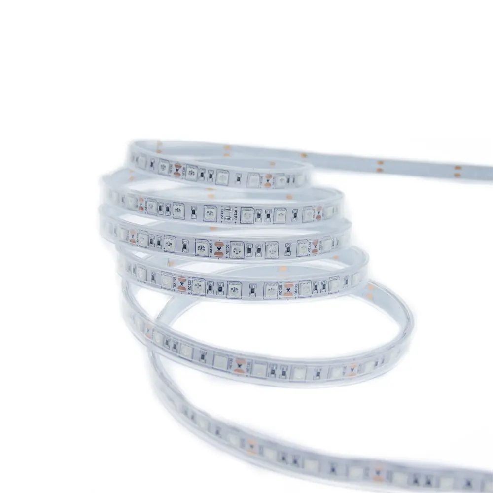 Быстрая Доставка 50 м 10X 5 М 5050 оранжевая SMD гибкая светодиодная лента 60