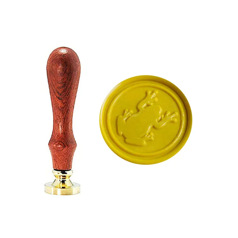 

Frog Wax Seal Stamp Set Vintage Classical Wax Stamp Kit for Cards Envelopes, Invitations, Wine Packages