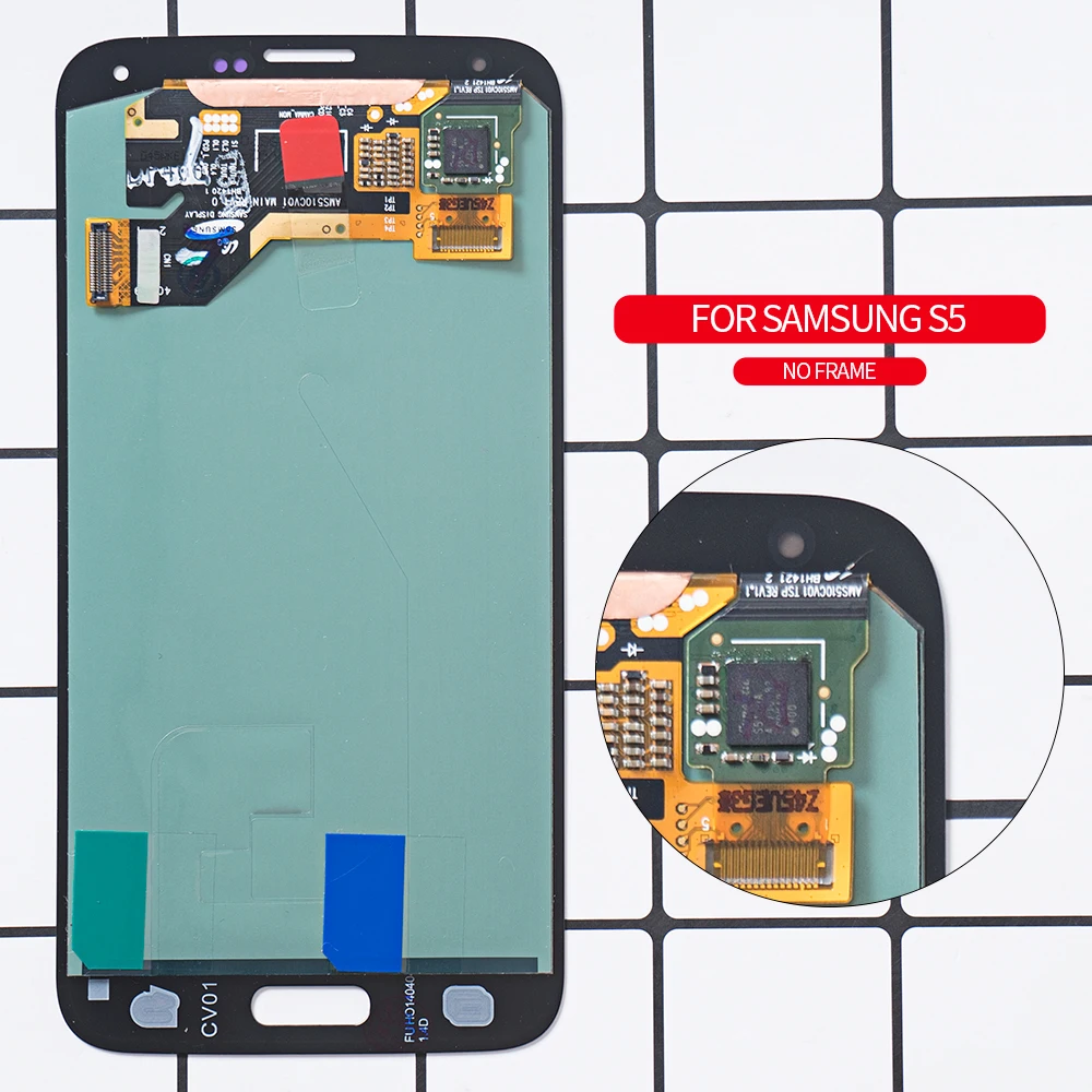 ЖК дисплей SUPER AMOLED для Samsung Galaxy S5 Neo сенсорный экран с дигитайзером в сборе LCD i9600 G900F
